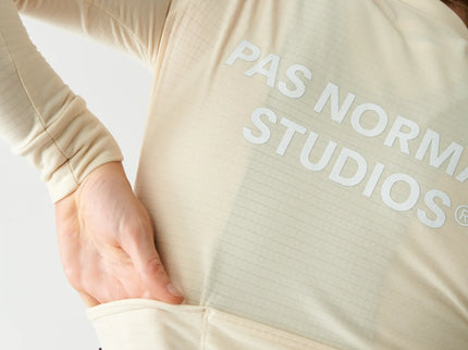 Pas Normal Studios Essential Long Sleeve Jersey Off White Women's