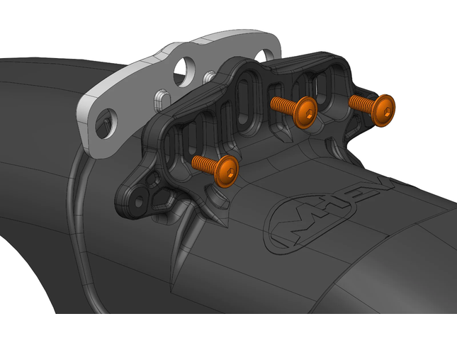 Mudhugger EVO Bolt-On Adapter Kit - Ohlins RXF 36/38/DH