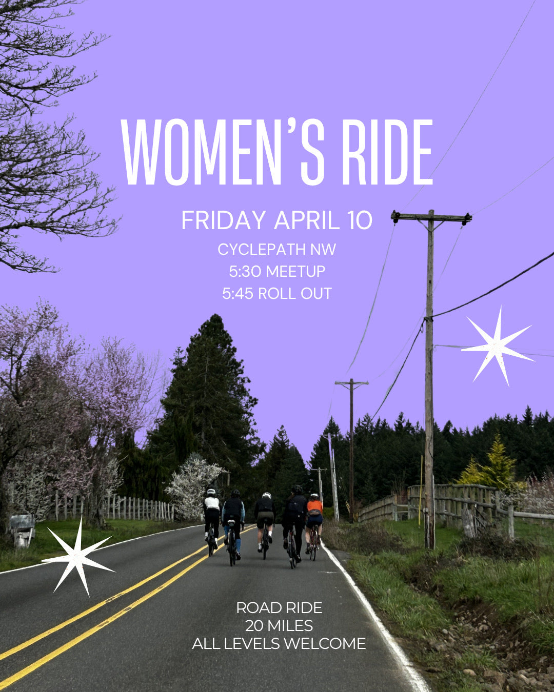 4/10: Friday Night Women's Ride