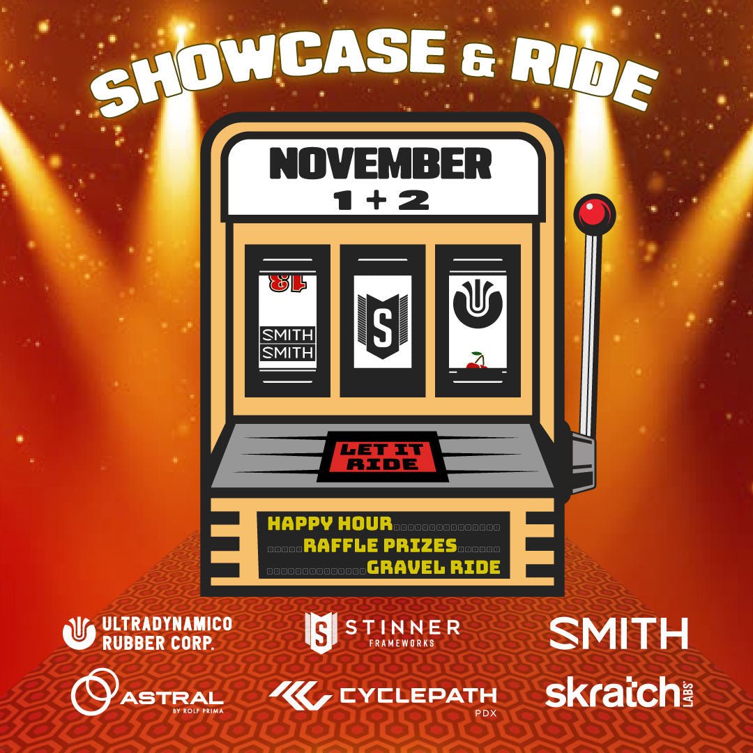 Bike Showcase + Ride w/ Stinner, Ultradynamico, Astral & Smith Optics - Cyclepath PDX