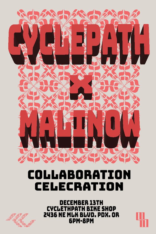 Coming December 13th...Malinow x Cyclepath Release Party