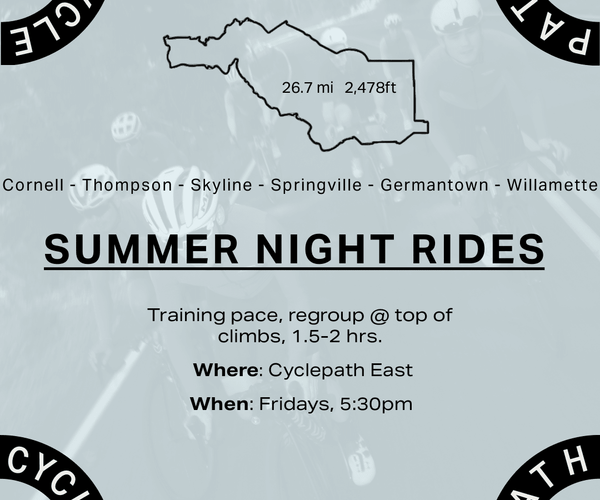 Friday Night Group Rides – Cyclepath PDX