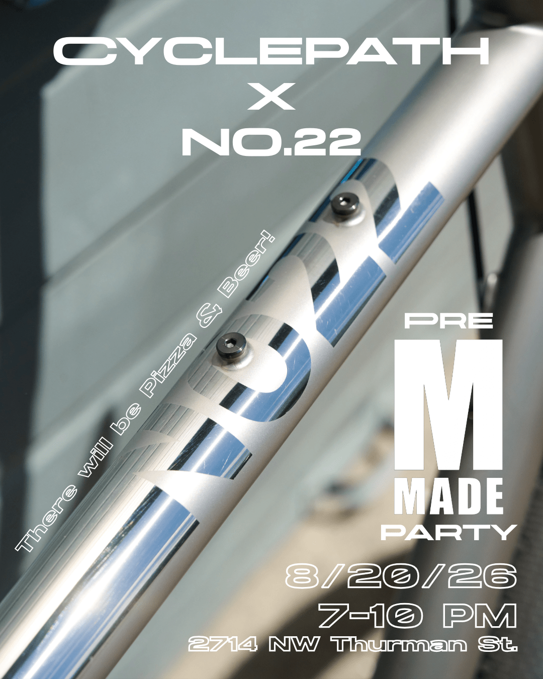 Pre-MADE Party with NO.22 - Cyclepath PDX