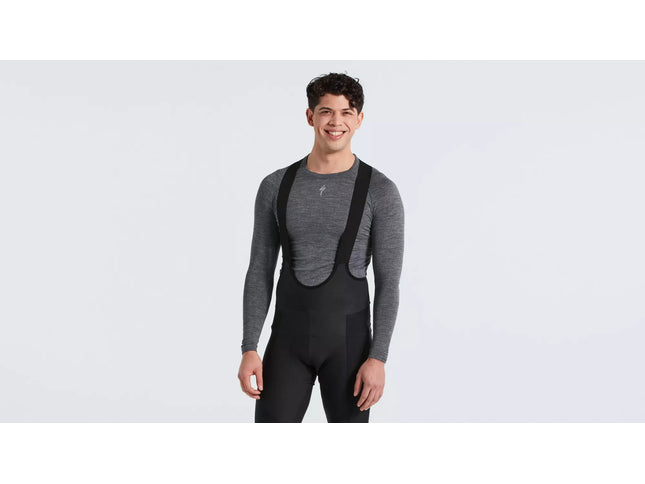 Specialized Merino Seamless Base Layer LS Mens Grey