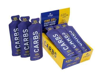 Carbs Fuel Box of 12 Salted Original 50g Energy Gel