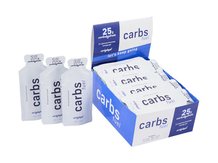 Carbs Fuel Box of 24 Original 25g Energy Gels