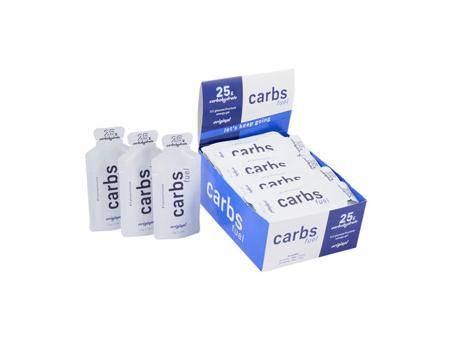 Carbs Fuel Box of 24 Original 25g Energy Gels