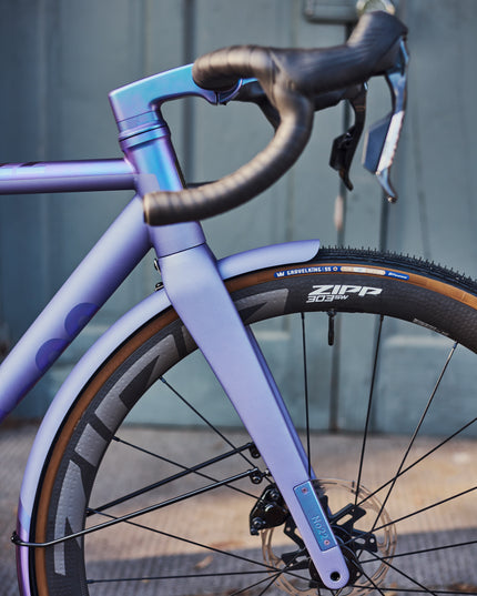 No.22 Great Divide Crushed Orchid Cerakote | Electric Blue Anodized 52cm