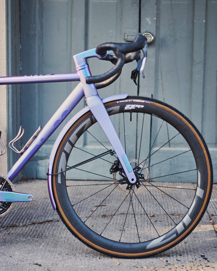 No.22 Great Divide Crushed Orchid Cerakote | Electric Blue Anodized 52cm