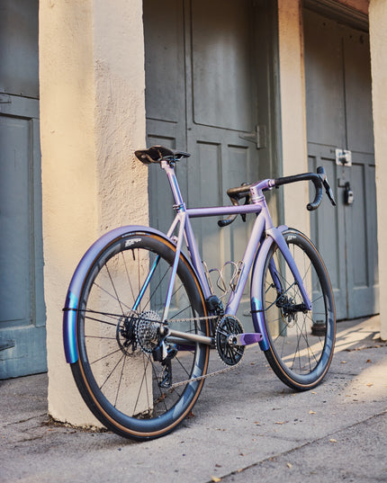 No.22 Great Divide Crushed Orchid Cerakote | Electric Blue Anodized 52cm
