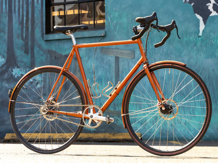 Consignment Vanilla Single Speed w/ Dynamo (Custom Geo) Burnt Orange