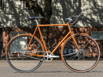 Consignment Vanilla Single Speed w/ Dynamo (Custom Geo) Burnt Orange