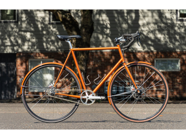 Consignment Vanilla Single Speed w/ Dynamo (Custom Geo) Burnt Orange