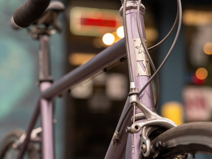 Consignment Vanilla Road Bike (Custom Geo) Campagnolo Record 10s Purple