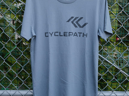 Cyclepath Artist Series Tee: Dustin Klein Tread Logo Shirt