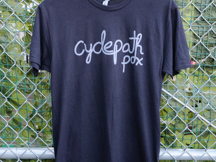 Cyclepath Artist Series Tee: BicycleCrumbs Edition Black