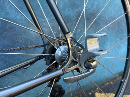 Consignment Vanilla Breakaway Road Bike (Custom Geo) Silver Shimano 105 w/ Case