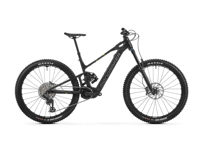 Mondraker SLY RR lightweight E-mountain bike on a white background