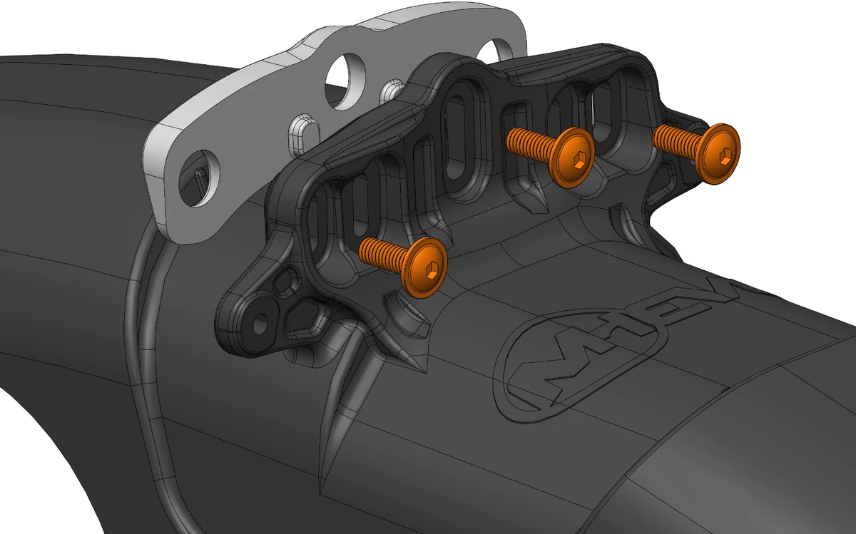 Mudhugger EVO Bolt-On Adapter Kit Ohlins RXF 36/38/DH