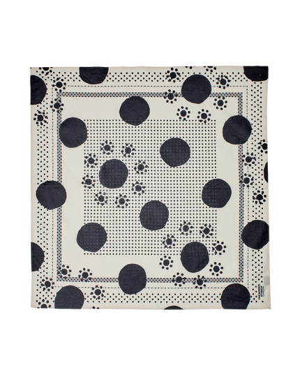 Pas Normal Studios Off-Race Bandana Off-White