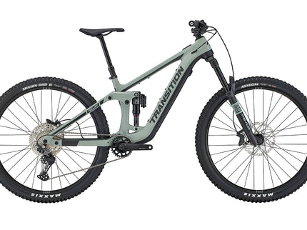 Transition Relay Deore Sea Salt Green Colorway - Lightweight E bike in Portland, OR 