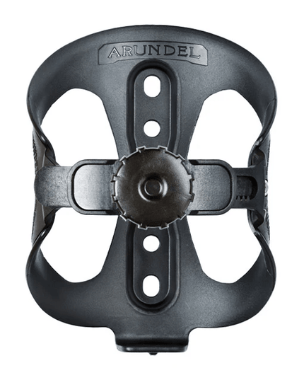 Arundel-Arundel Looney Bin Adjustable Bottle Cage Black-LB2013-01B-Cyclepath PDX-Accessories - Hydration - Cages