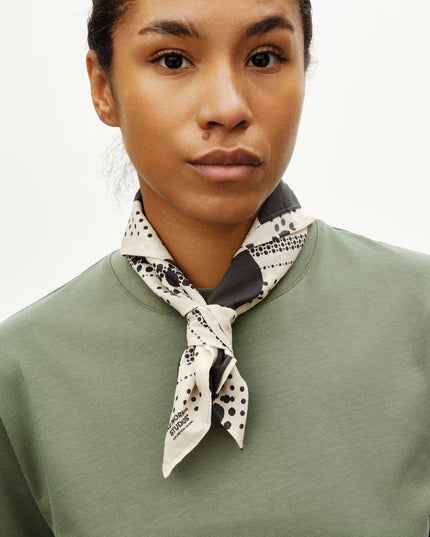 Pas Normal Studios Off-Race Bandana Off-White
