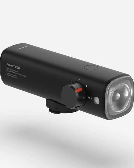 Bookman Visibility-Bookman Visibility Volume 1500 Front Light, Black-532-Cyclepath PDX-Accessories - Lights & Light Accessories