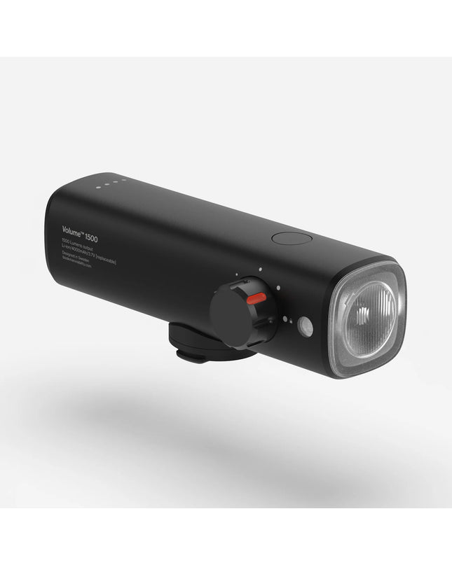 Bookman Visibility-Bookman Visibility Volume 1500 Front Light, Black-532-Cyclepath PDX-Accessories - Lights & Light Accessories