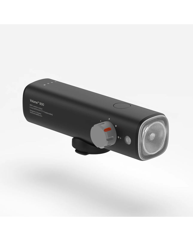 Bookman Visibility-Bookman Visibility Volume 800 Front Light, Black-547-Cyclepath PDX-Accessories - Lights & Light Accessories