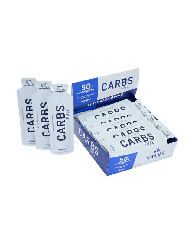 Carbs Fuel - Carbs Fuel Box of 18 Original 50g Energy Gels - CF-50-G-18 - Cyclepath PDX