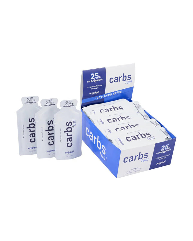 Carbs Fuel - Carbs Fuel Box of 24 Original 25g Energy Gels - CF-25-G-24 - Cyclepath PDX