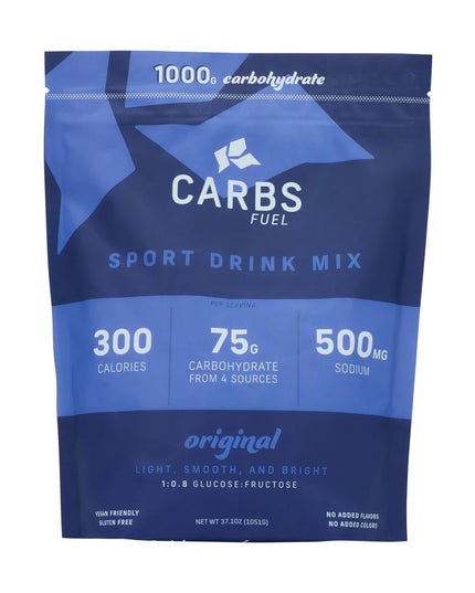 Carbs Fuel - Carbs Fuel Original Drink Mix 1000g Stand Up Pouch - CF-1000-DM - Cyclepath PDX