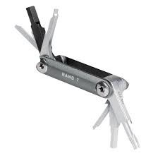 Topeak Nano 7 Multi-Tool, 7 Functions, Black