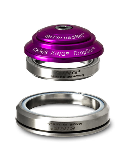 Chris King - Chris King Headset IS DropSet 3 41/52 36°, 3D Violet - CBP1 - Cyclepath PDX