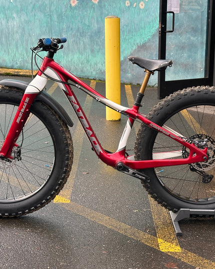 Fatback Bikes - Consignment Fat Back Corvus Fat Bike XT 14" - 210000076258 - Cyclepath PDX