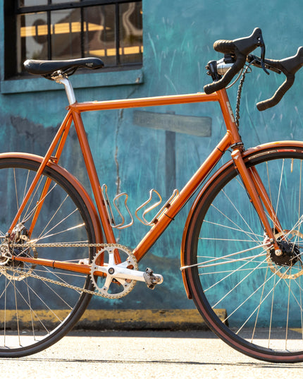 Vanilla Cycles - Consignment Vanilla Single Speed w/ Dynamo (Custom Geo) Burnt Orange - 210000073118 - Cyclepath PDX