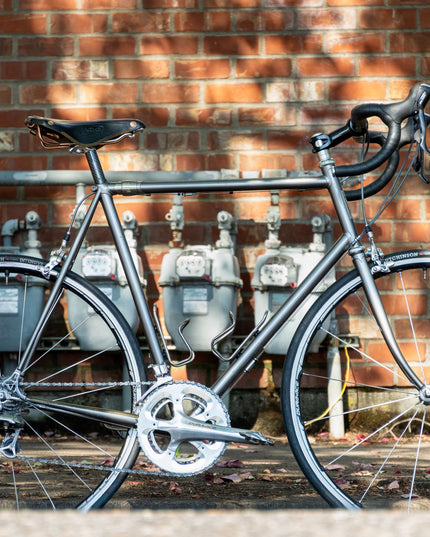 Vanilla Cycles - Consingment Vanilla Breakaway Road Bike (Custom Geo) Silver Shimano 105 w/ Case - 210000073121 - Cyclepath PDX
