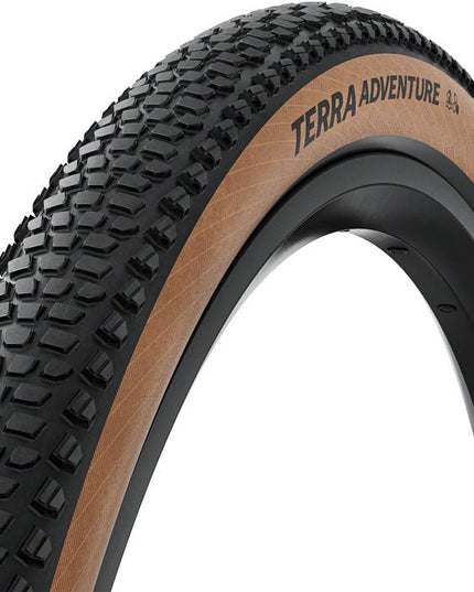 Continental - Continental Terra Adventure 700x55 Tubeless | Blk/Tan | Grip | Trail Casing | E25 - 01507550000 - Cyclepath PDX