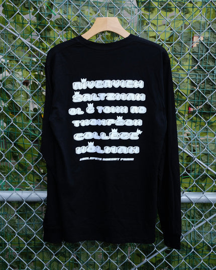 Oregon Screen Impressions - Cyclepath Artist Series: Don't Panic Long Sleeve T-Shirt - 210000069314 - Cyclepath PDX