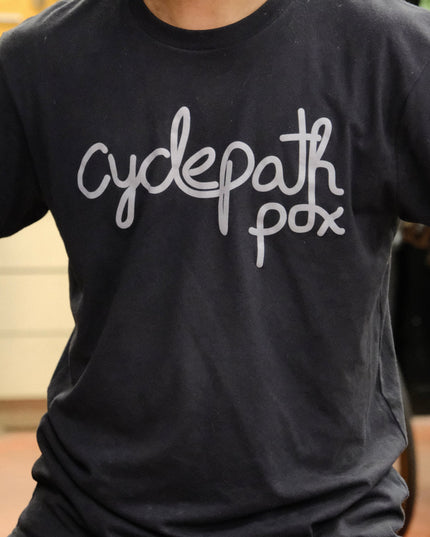 Cyclepath PDX - Cyclepath Artist Series Tee: BicycleCrumbs Edition Black - 210000064587 - Cyclepath PDX