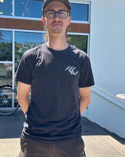 Cyclepath PDX - Cyclepath Artist Series Tee: Notchas Edition Black - 210000063434 - Cyclepath PDX