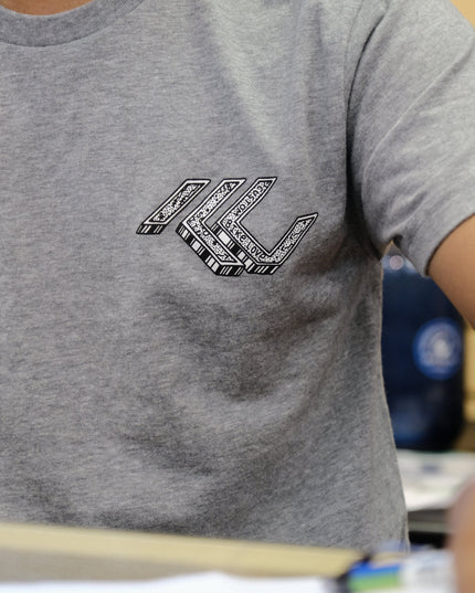 Cyclepath PDX - Cyclepath Artist Series Tee: Notchas Edition Grey - 210000063444 - Cyclepath PDX