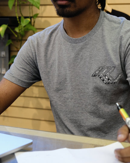 Cyclepath PDX - Cyclepath Artist Series Tee: Notchas Edition Grey - 210000063444 - Cyclepath PDX