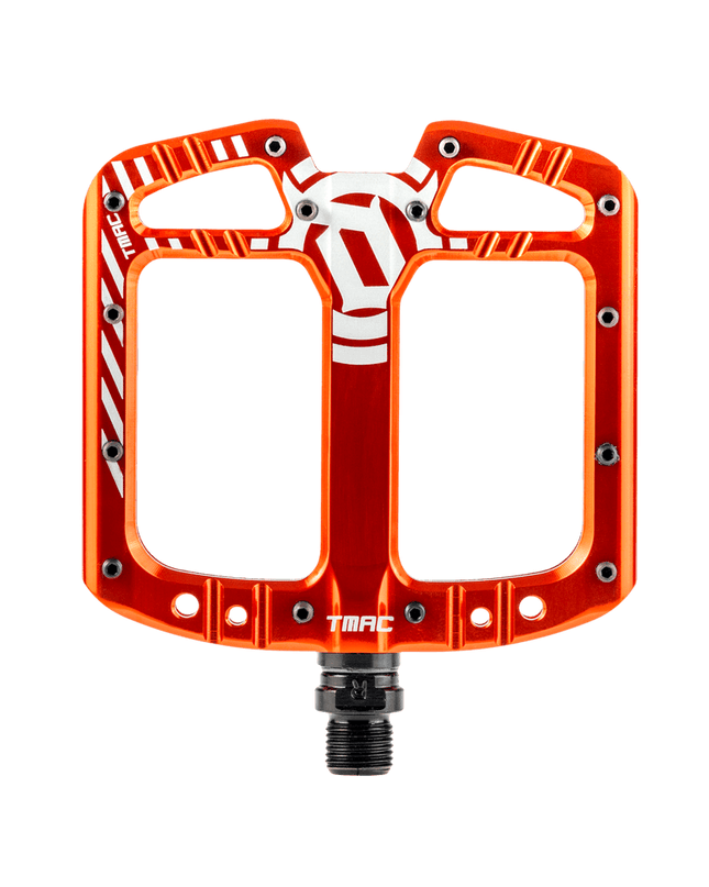 Deity Components - Deity Components TMAC Pedals Orange - 26-TMAC-ORG - Cyclepath PDX