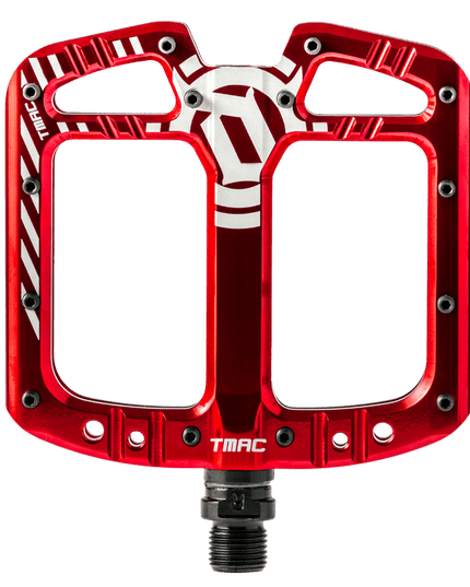 Deity Components - Deity Components TMAC Pedals Red - 26-TMAC-RED - Cyclepath PDX