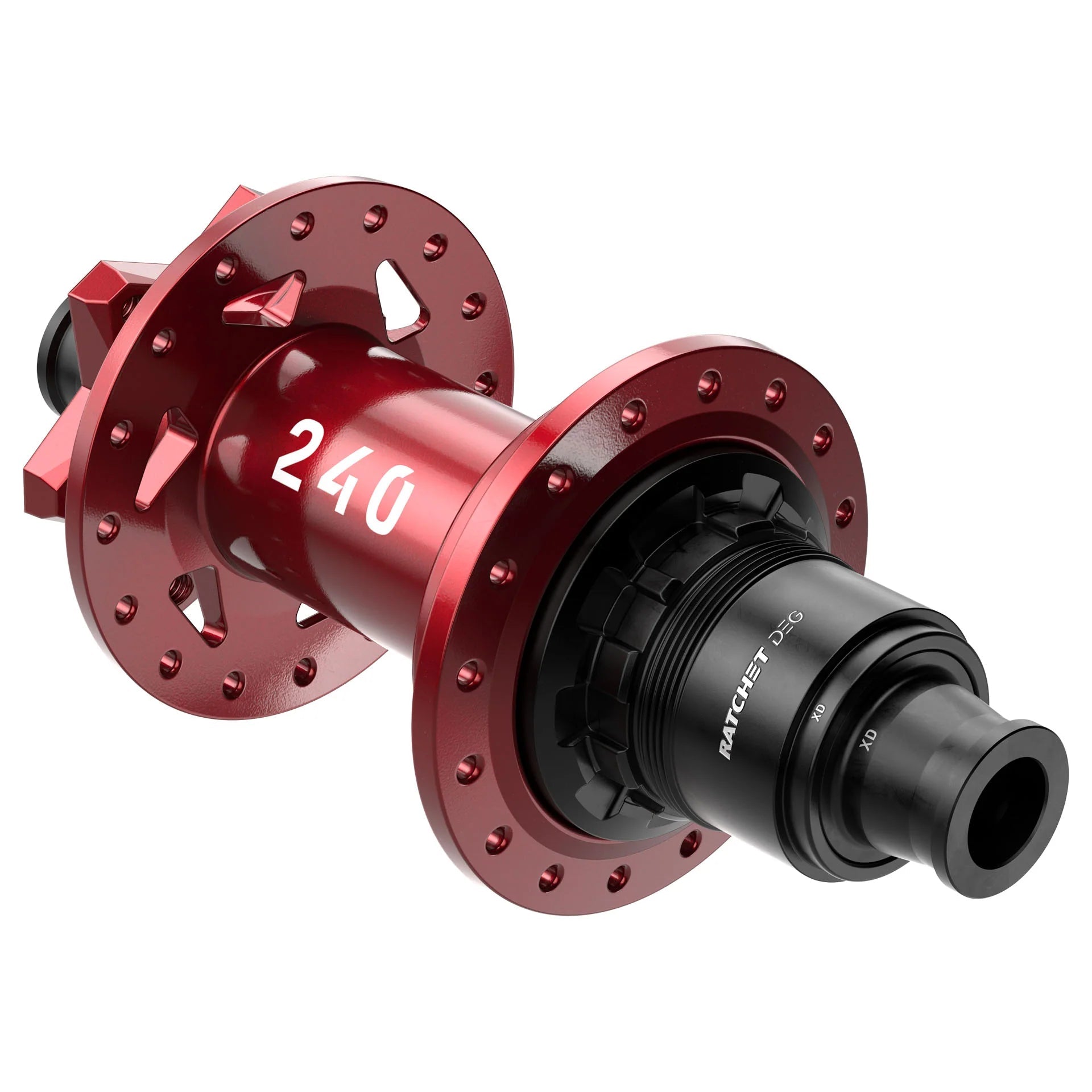 DT Swiss 240 DEG Rear 6-Bolt 32h 12x148 RED Limited Edition DT Swiss 240 DEG Rear 6-Bolt 32h 12x148 RED Limited Edition