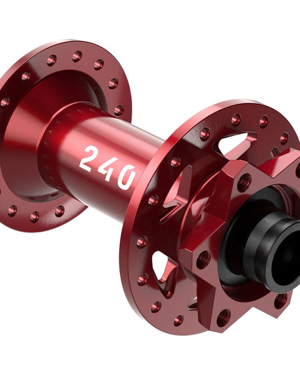 DT Swiss - DT Swiss 240 Front 6 - Bolt 32h 15x110 RED Limited Edition - H240BDIXR32RA2799S - Cyclepath PDX