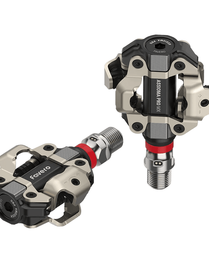 Favero-Favero Assioma Pro MX-2 Dual Sided Power Pedals SPD-773-10-02-Cyclepath PDX-Components - Power Meters - Power Pedals