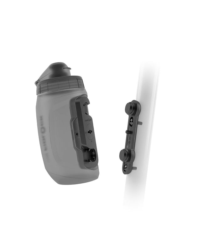 Fidlock - Fidlock TWIST 450 Bottle + Bike Base Smoke - 09611-P11032(TBL) - Cyclepath PDX